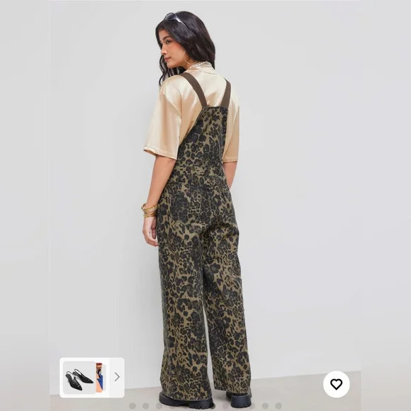 Cider Leopard Overalls - Picture 5 of 7